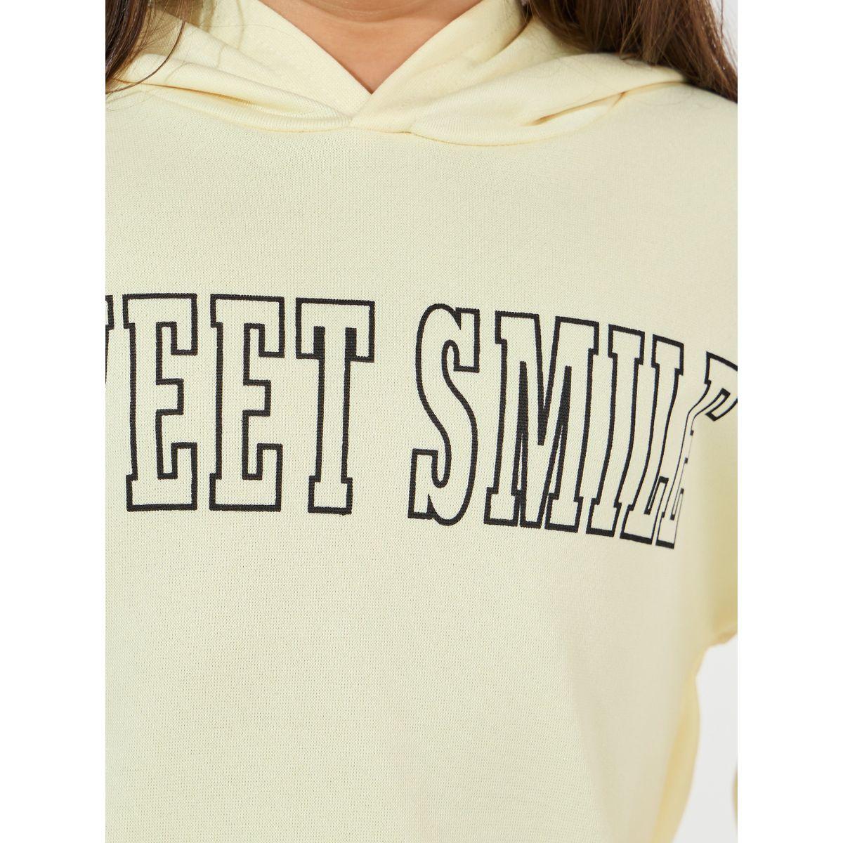 مجموعة من جوغر مع هودي بطبعة كتابة وأكتاف منخفضة-girls-clothing-setsandcoords-image-3