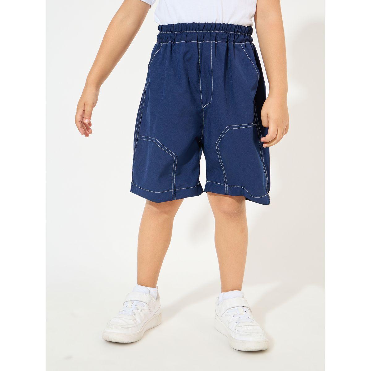 شورت كاجوال بجيب مائل ودرزات-boys-clothing-bottoms-shorts-image-1