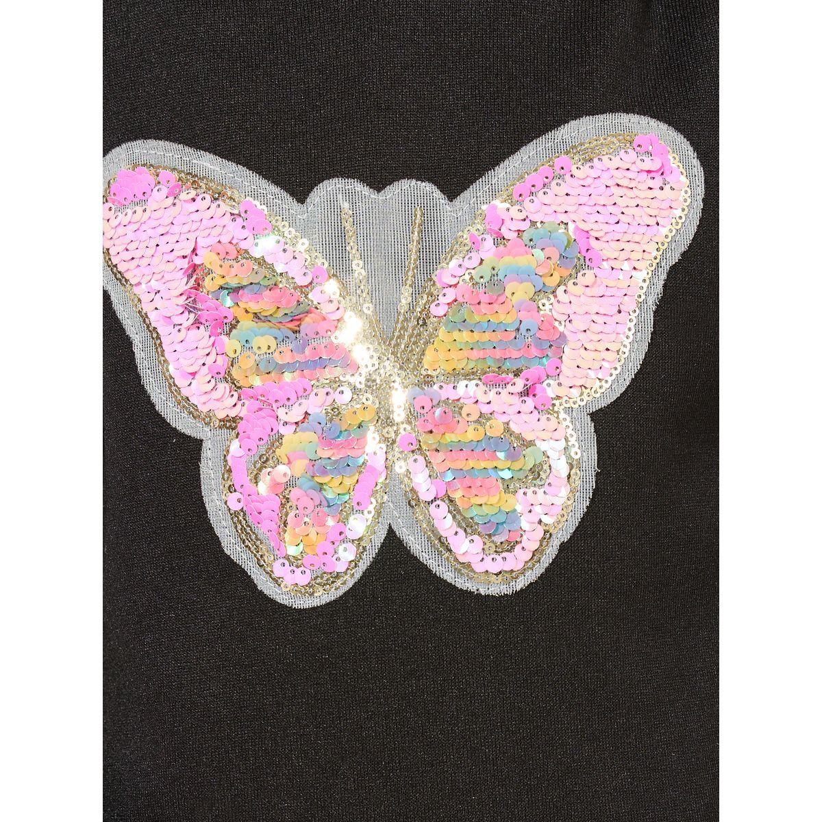 Styli Butterfly Sequin Patch Hoodie-baby-girls-clothing-sweatshirts-image-3