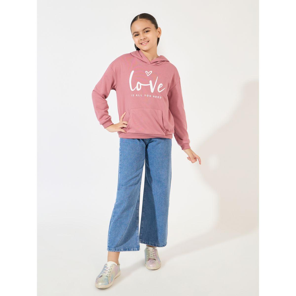 Styli Love Slogan Print Dropped Shoulder Hoodie-girls-clothing-winterwear-sweatshirts-image-3
