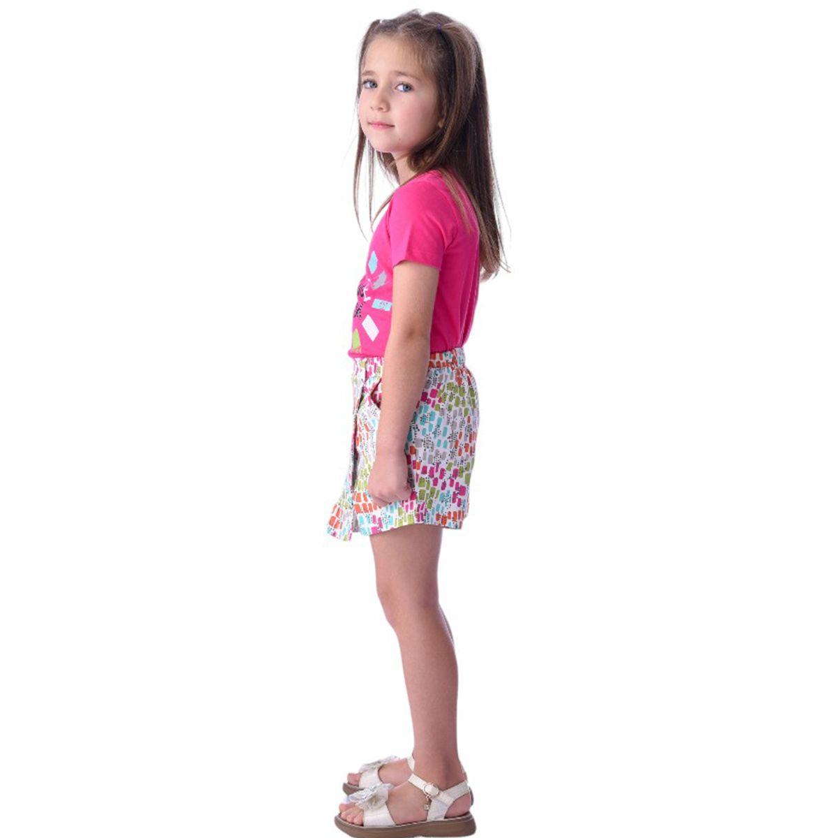 Victor and Jane X Styli  Graphic Print T-Shirt & AOP Skorts Sets-girls-clothing-setsandcoords-image-4