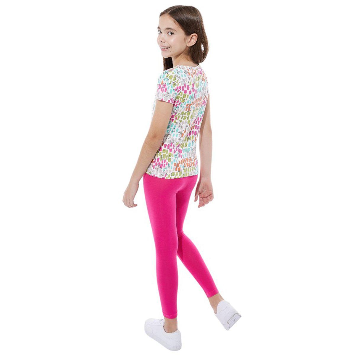 Victor and Jane X Styli  All Over Print T-Shirt & Leggings Set-girls-clothing-setsandcoords-image-2