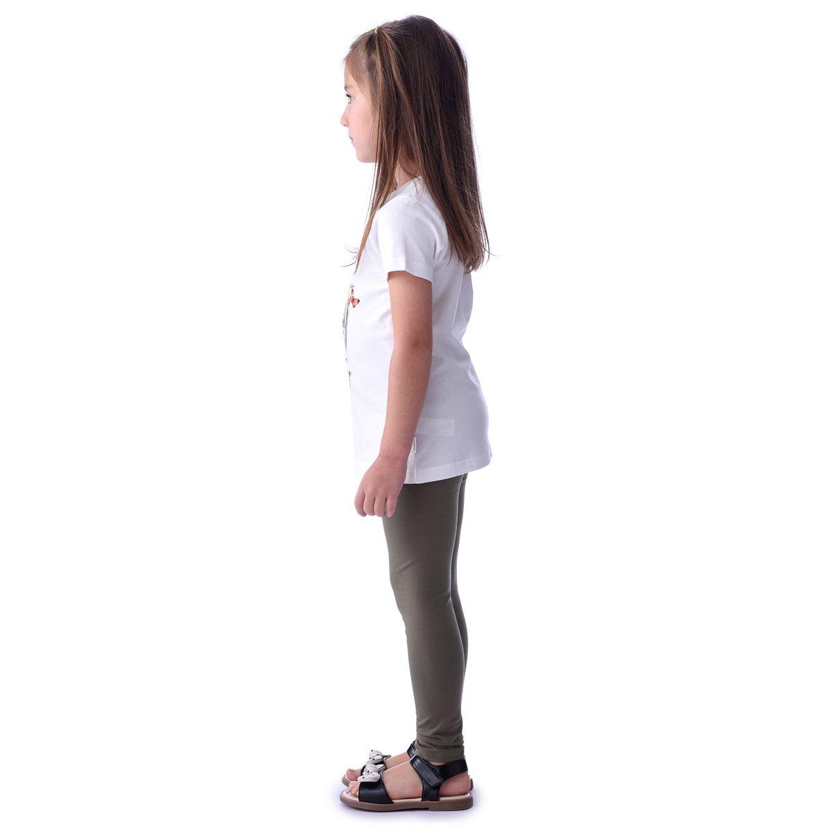 مجموعة من ليقنز مع تيشيرت بطبعة جرافيك فيكتور آند جين × ستايلي-girls-clothing-setsandcoords-image-3