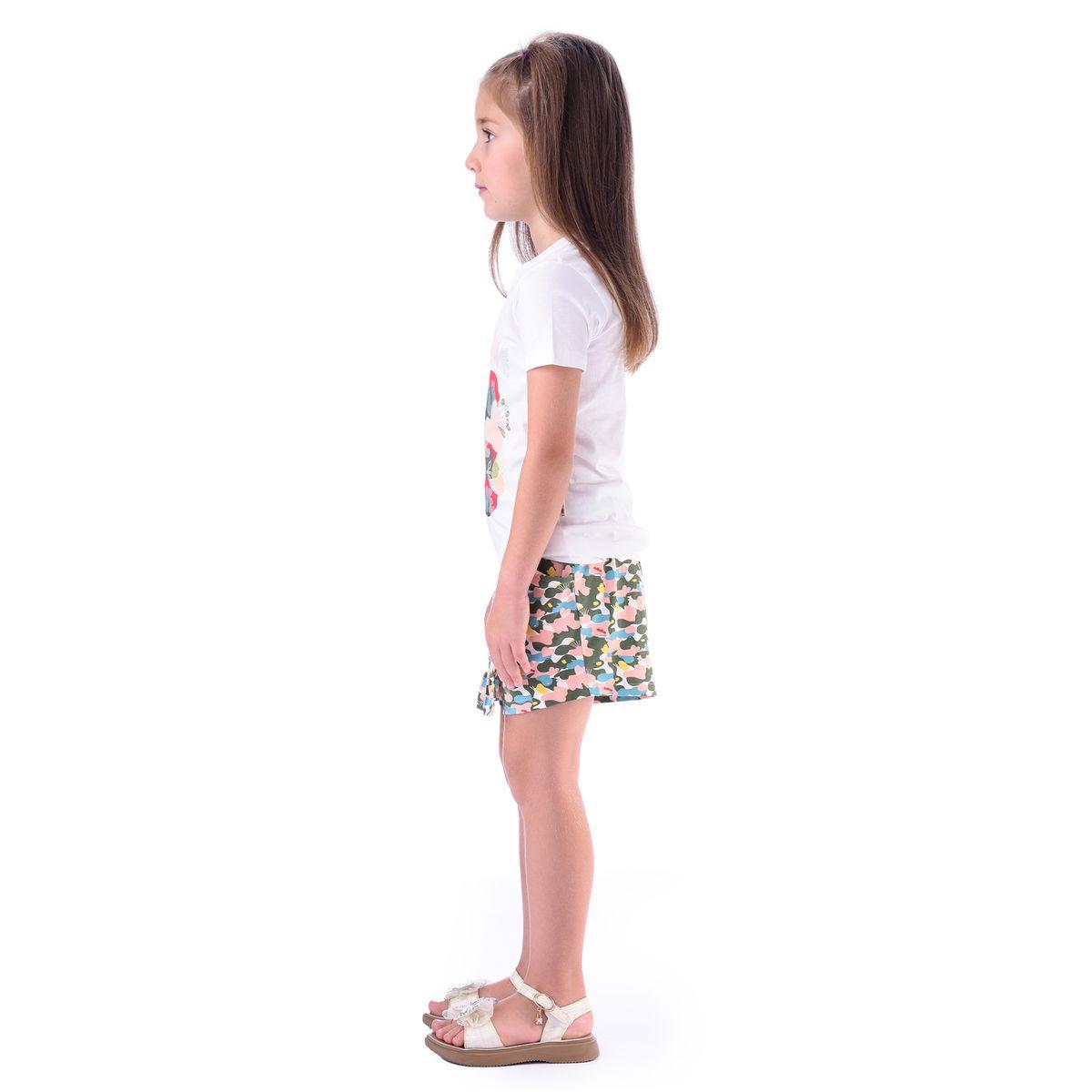 Victor and Jane X Styli  Round Neck T-Shirt & AOP Skorts Set-girls-clothing-setsandcoords-image-3