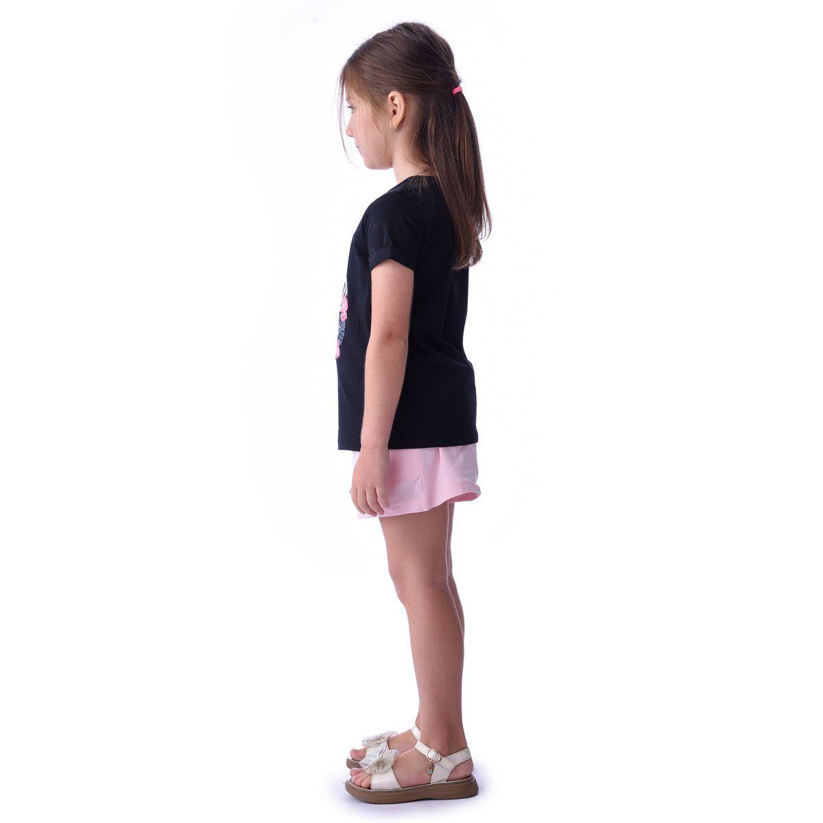 Victor and Jane X Styli  Round Neck Printed T-Shirt & Shorts Set-girls-clothing-setsandcoords-image-3