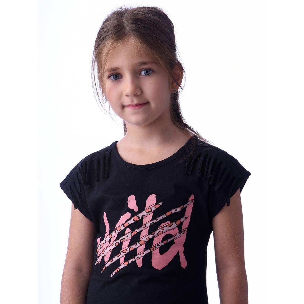 مجموعة من ليقنز بطبعة حيوان مع بلوزة بشراشيب فيكتور آند جين × ستايلي-girls-clothing-setsandcoords-image-2