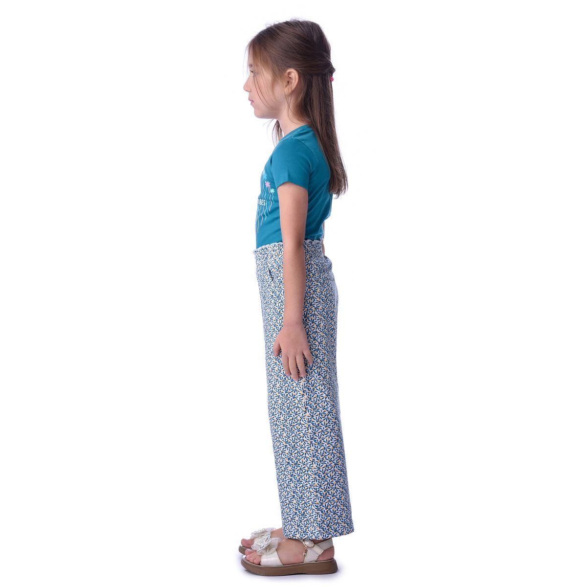 Victor and Jane X Styli  Floral Heart Print T-Shirt & Straight Pants Set-girls-clothing-setsandcoords-image-3
