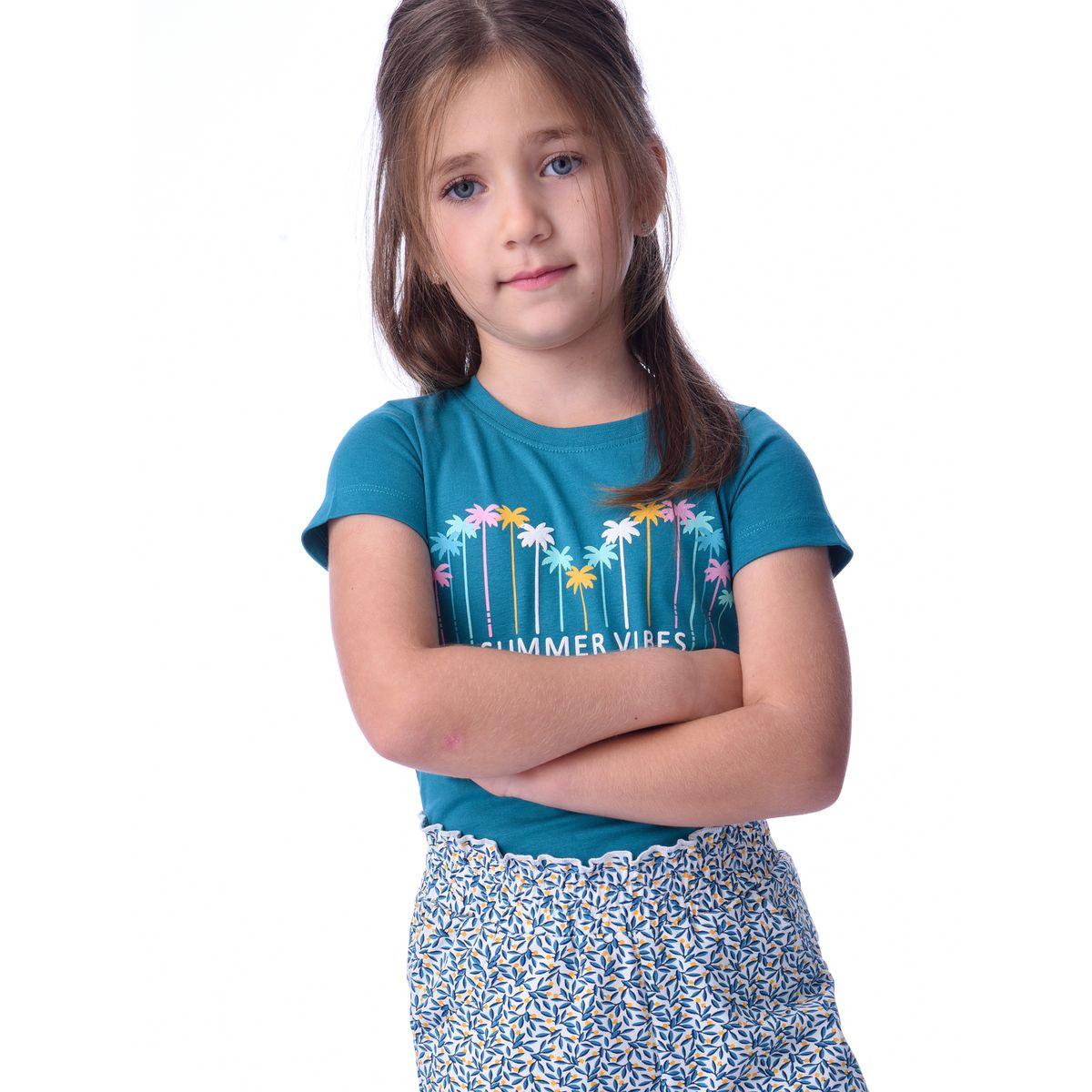 مجموعة من بنطال مع تيشيرت بطبعة زهور فيكتور آند جين × ستايلي-girls-clothing-setsandcoords-image-6