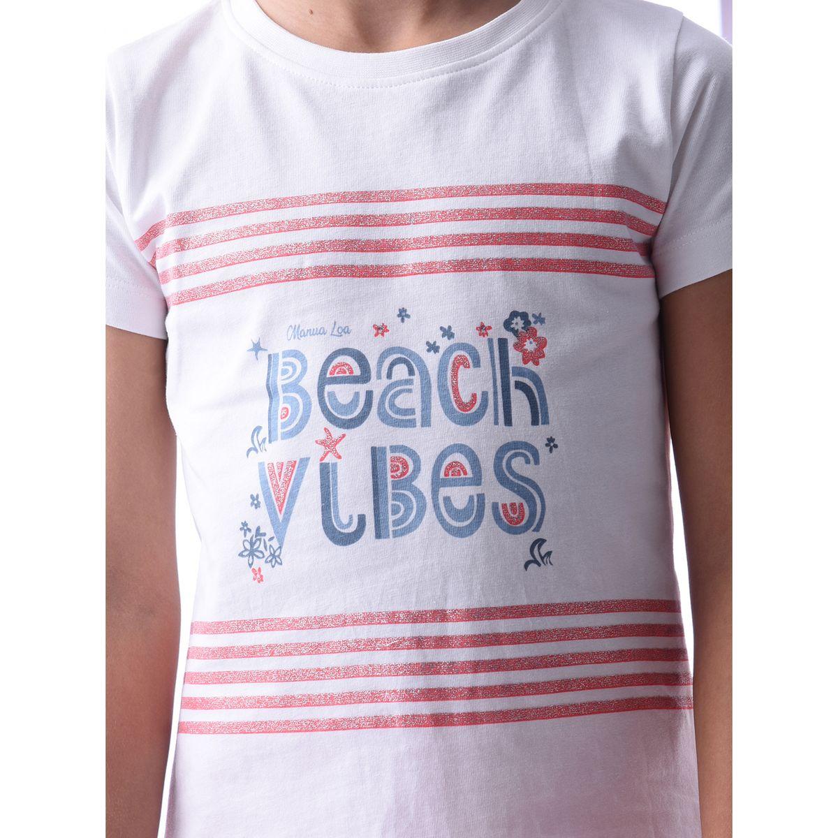 Victor and Jane X Styli  Beach Vibes Graphic T-Shirt & Leggings Set-girls-clothing-setsandcoords-image-2
