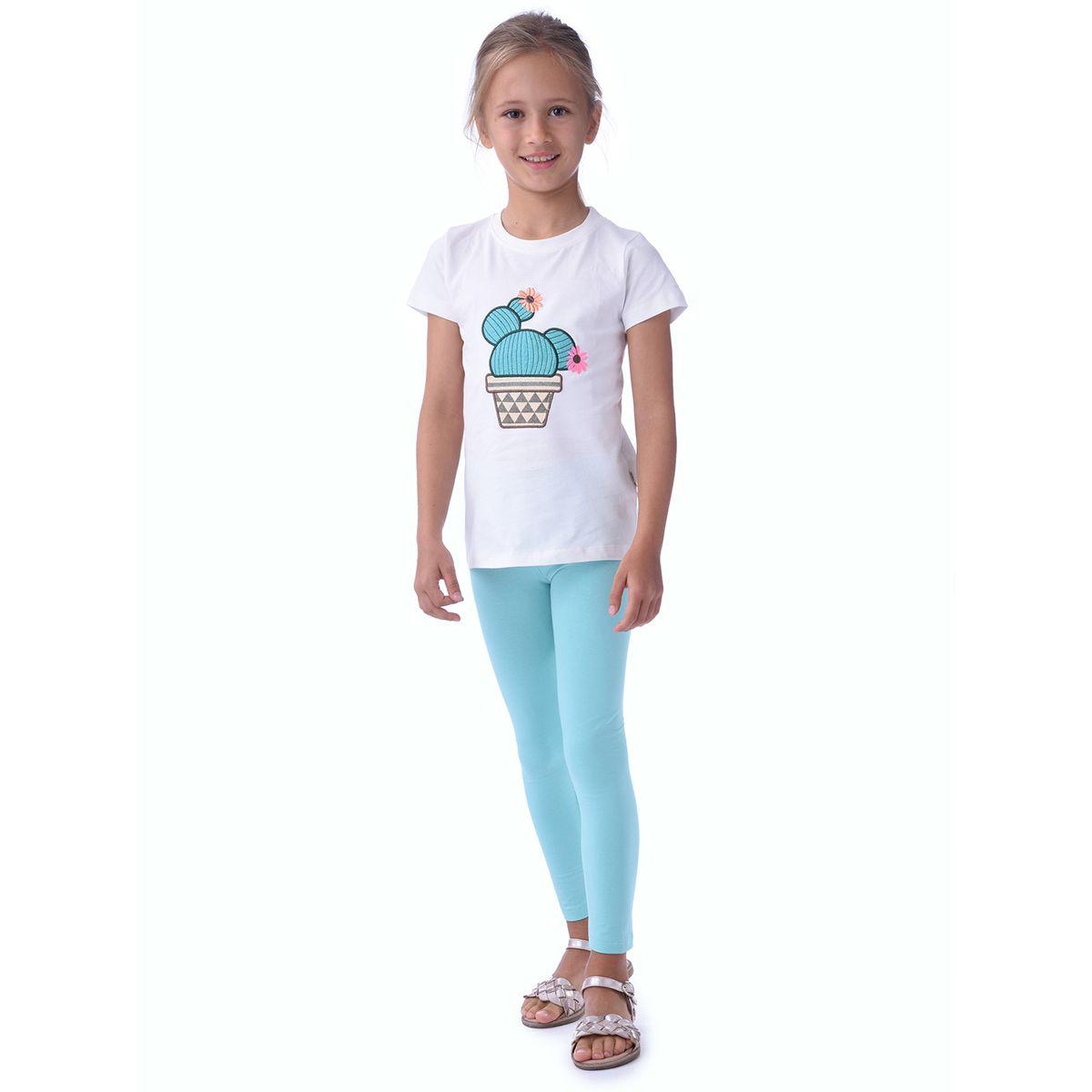 Victor and Jane X Styli  Embroidered T-Shirt & Leggings Set-girls-clothing-setsandcoords-image-1