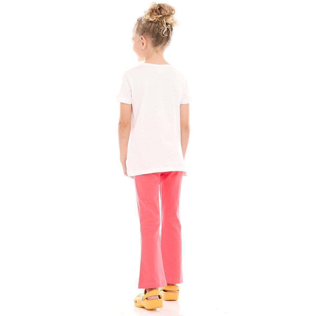 Victor and Jane X Styli  Slogan Print T-Shirt & Flared Leggings Set-girls-clothing-setsandcoords-image-2