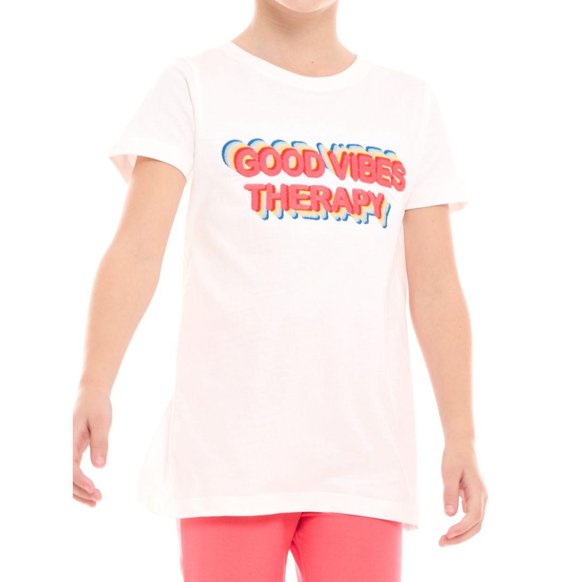 Victor and Jane X Styli  Slogan Print T-Shirt & Flared Leggings Set-girls-clothing-setsandcoords-image-3