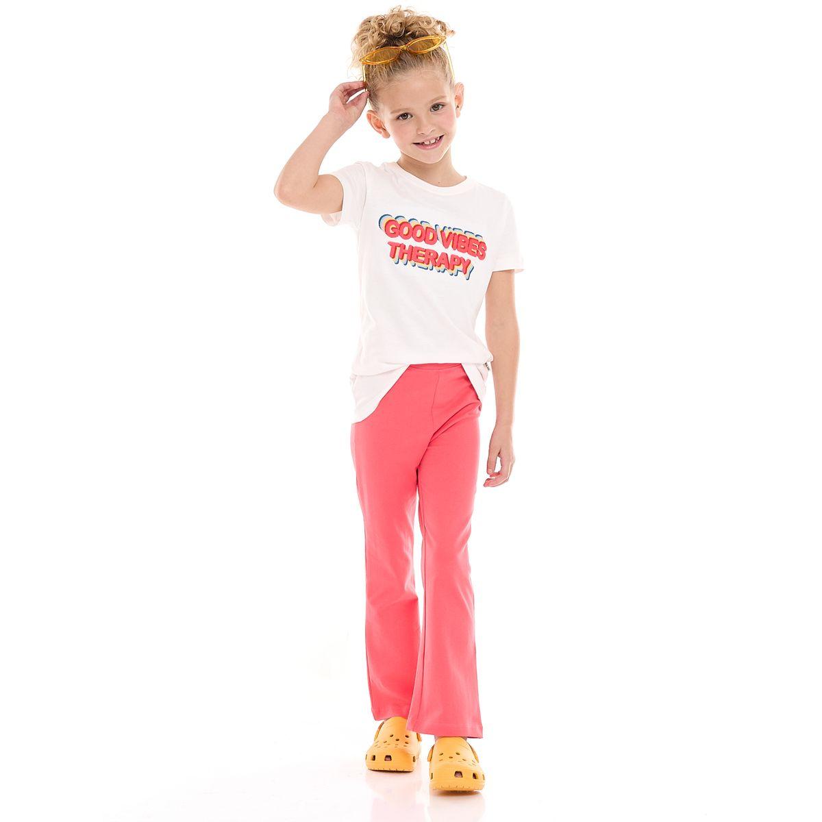 Victor and Jane X Styli  Slogan Print T-Shirt & Flared Leggings Set-girls-clothing-setsandcoords-image-5