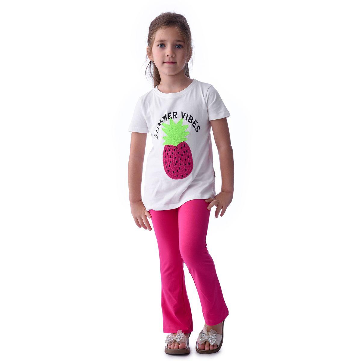 Victor and Jane X Styli  Strawberry Print T-Shirt & Flared Leggings Set-girls-clothing-setsandcoords-image-1