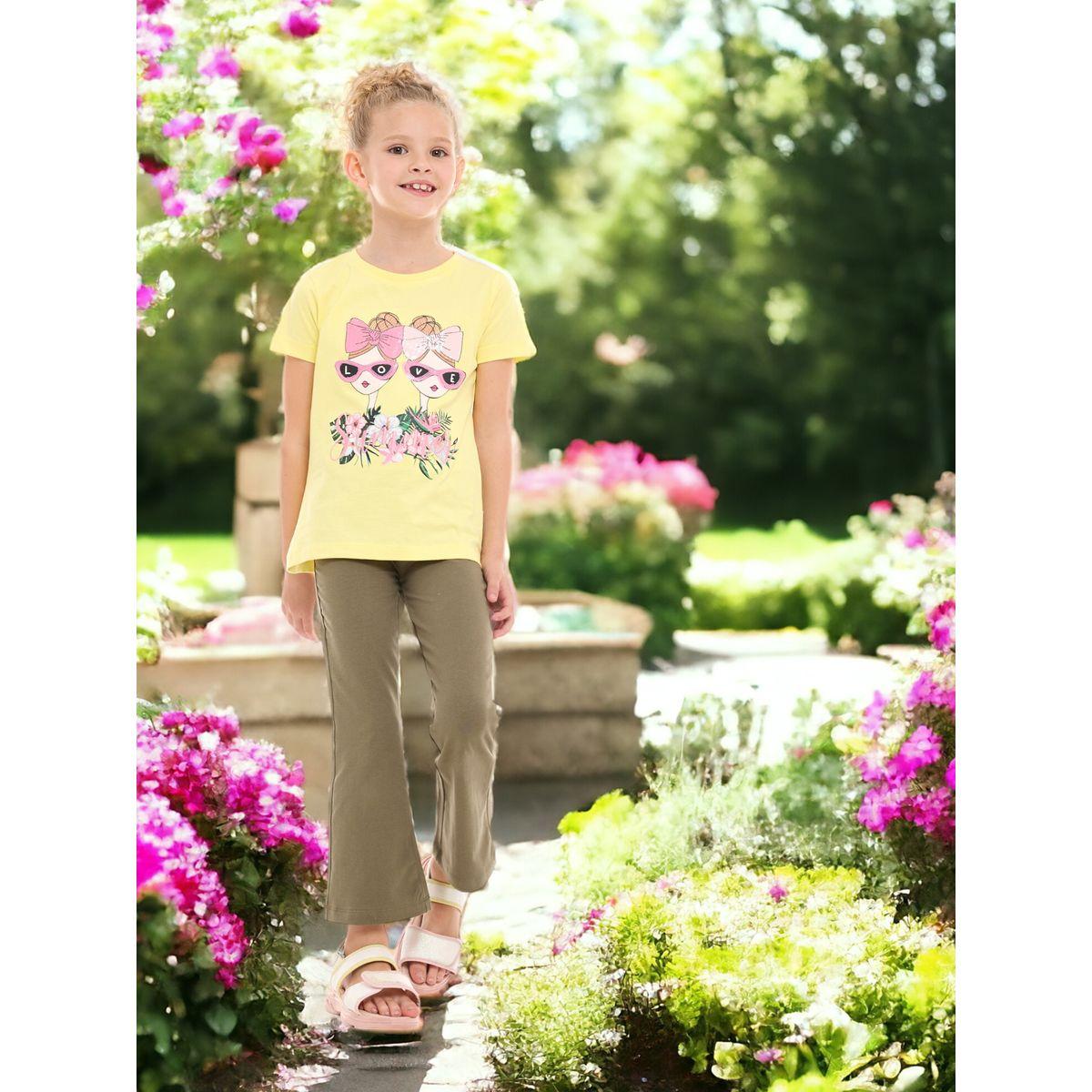 Victor and Jane X Styli  Sequin Embroidered T-Shirt & Flared Leggings Set-girls-clothing-setsandcoords-image-5