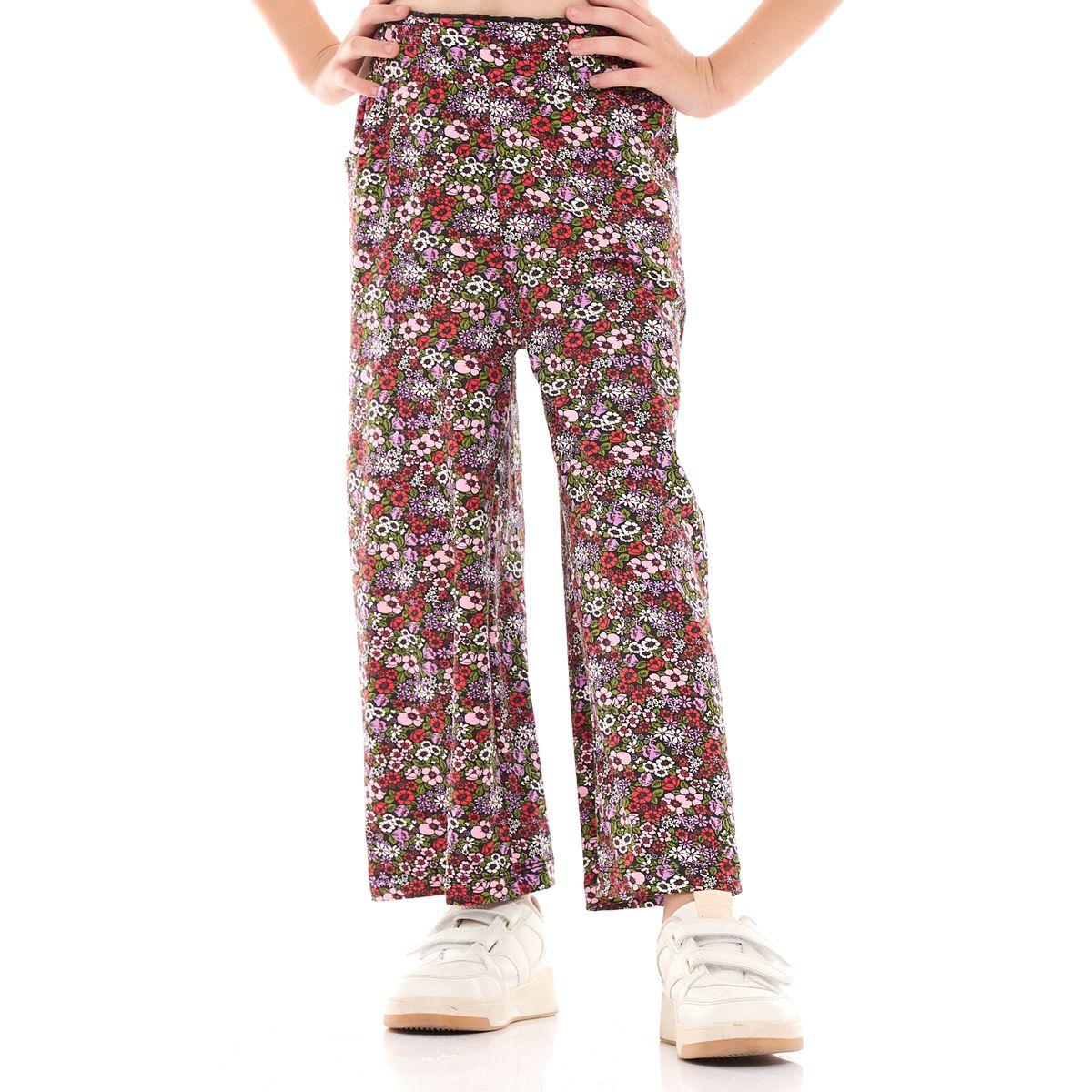 Victor and Jane X Styli  Girl Graphic Fringe Hem T-Shirt & Floral Pants Set-girls-clothing-setsandcoords-image-4