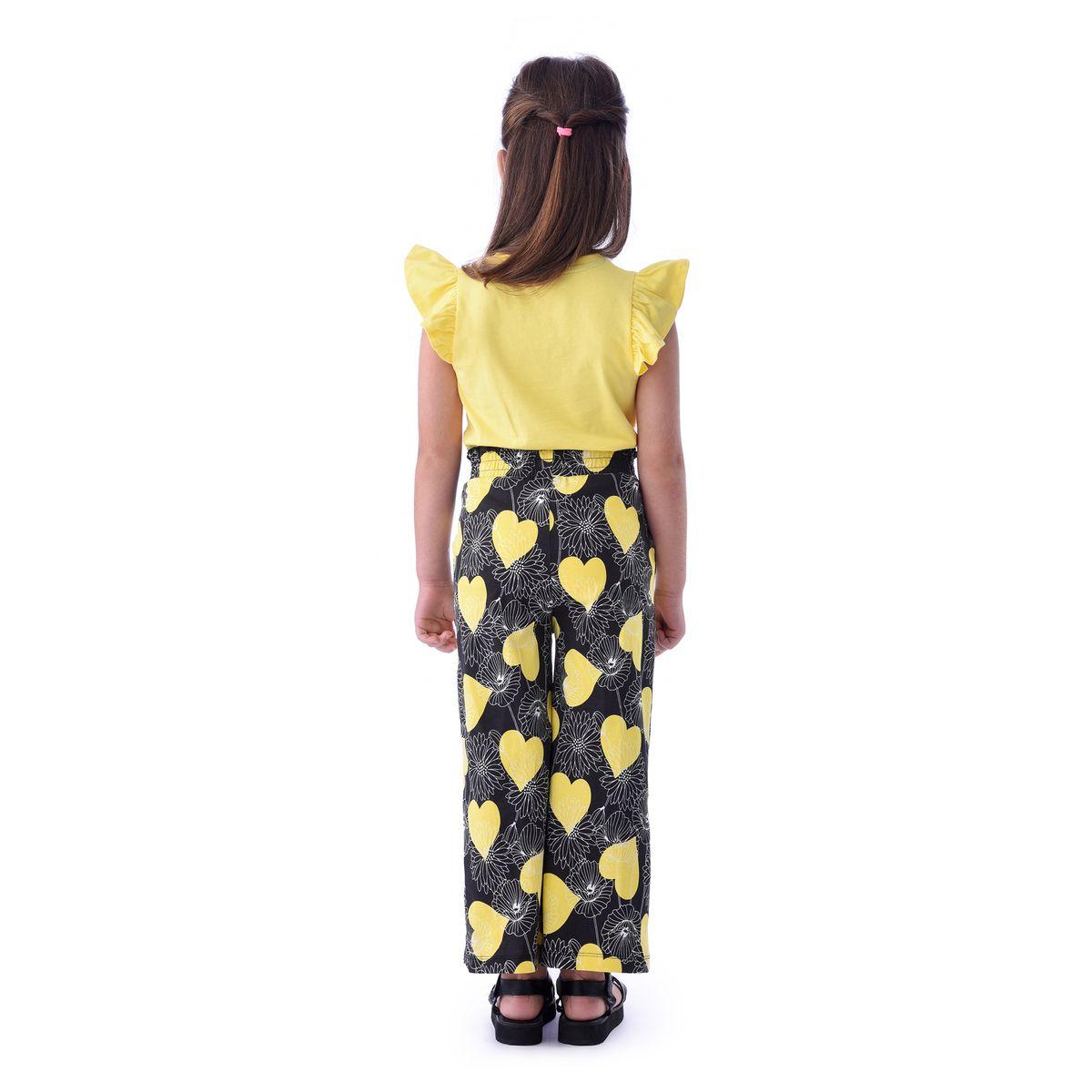 Victor and Jane X Styli  Floral Print Top & Straight Pants Set-girls-clothing-setsandcoords-image-5