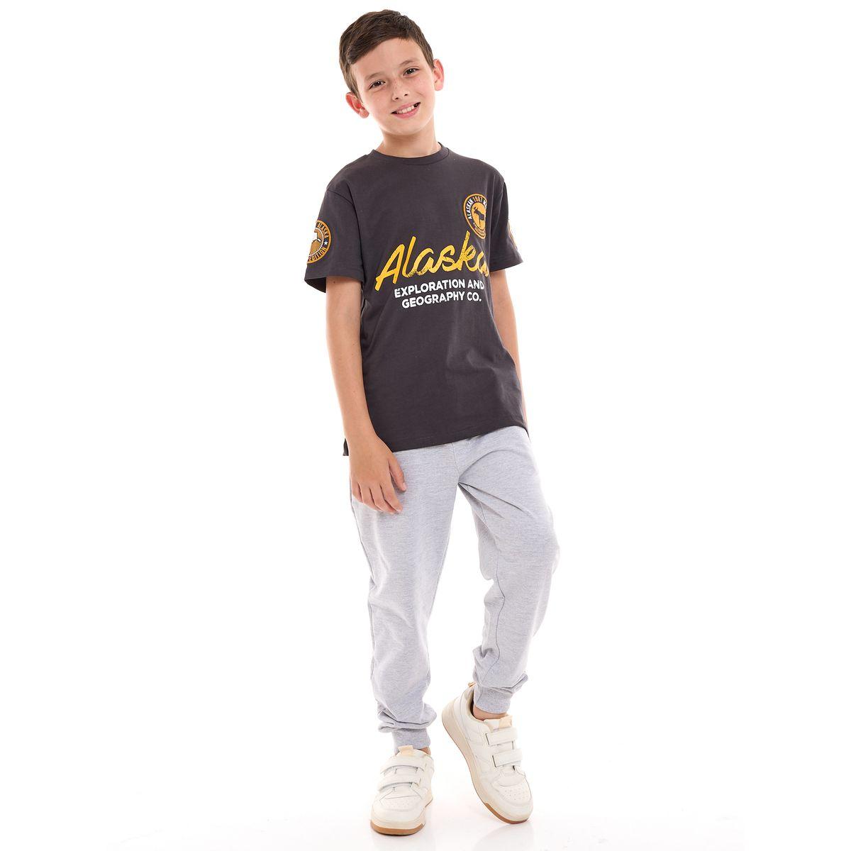 Victor and Jane X Styli  Embroidered Patch Printed T-Shirt & Joggers Set-boys-clothing-setsandcoords-image-1