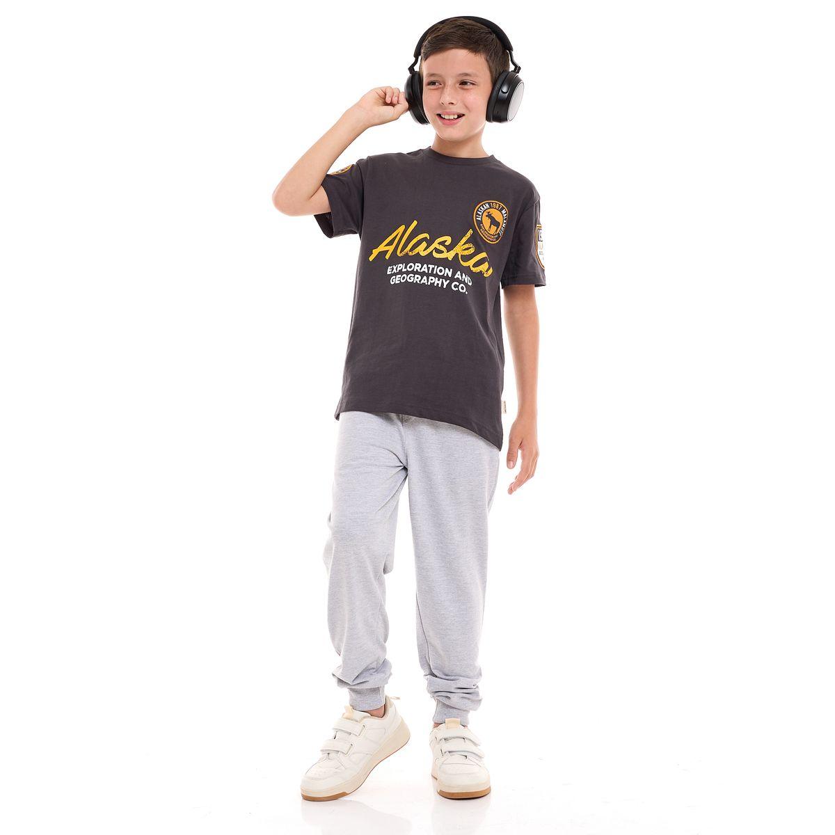 Victor and Jane X Styli  Embroidered Patch Printed T-Shirt & Joggers Set-boys-clothing-setsandcoords-image-5