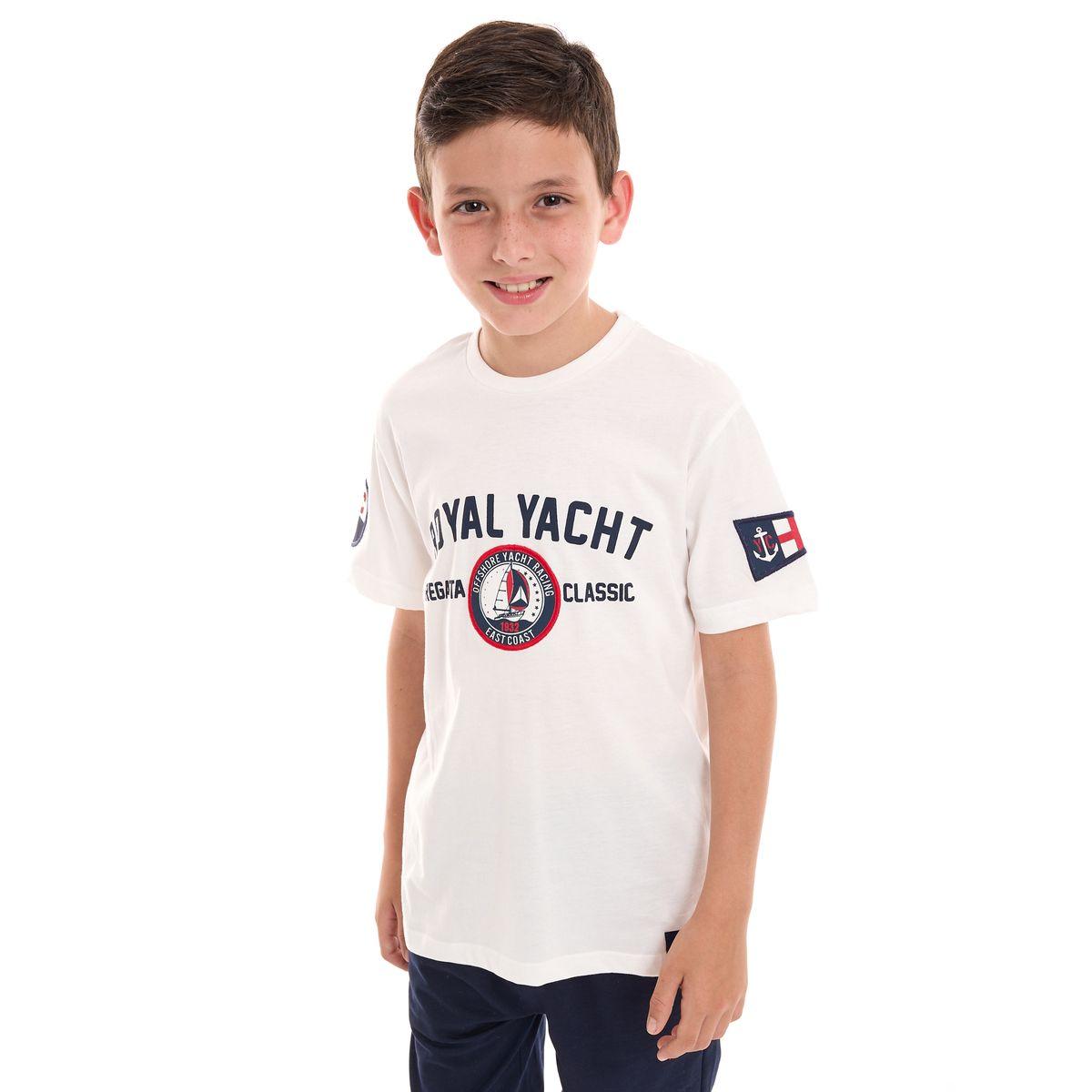 Victor and Jane X Styli  Embroidered Patch Printed T-Shirt & Shorts Set-boys-clothing-setsandcoords-image-3