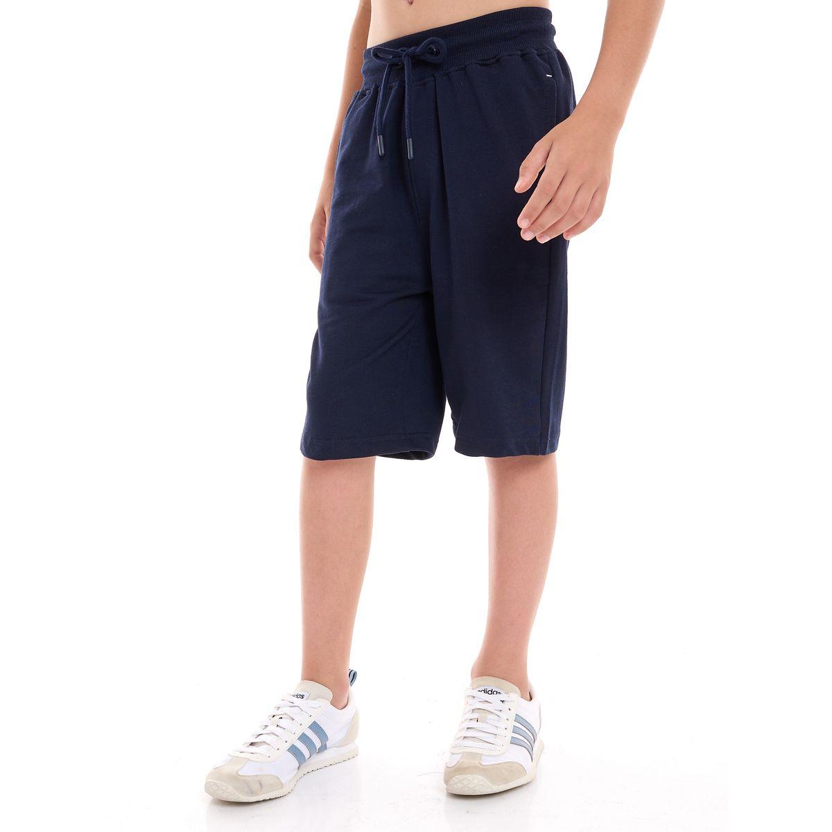 مجموعة من شورت مع تيشيرت بتفاصيل مُطرّزة فيكتور آند جين × ستايلي-boys-clothing-setsandcoords-image-4