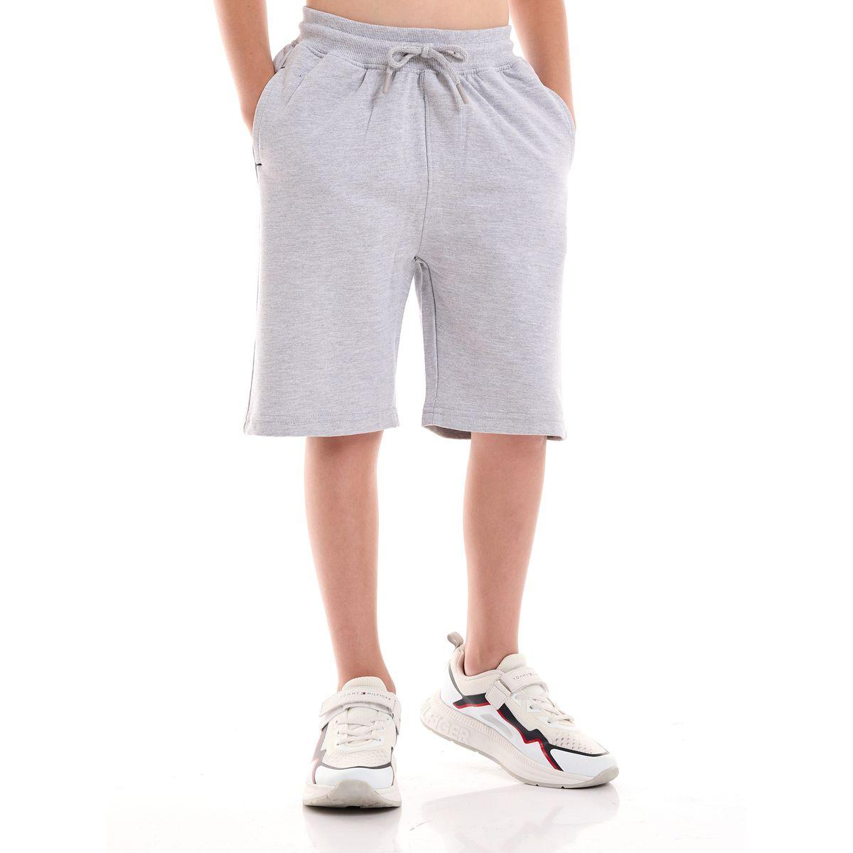 مجموعة من شورت مع تيشيرت بتفاصيل مُطرّزة فيكتور آند جين × ستايلي-boys-clothing-setsandcoords-image-4