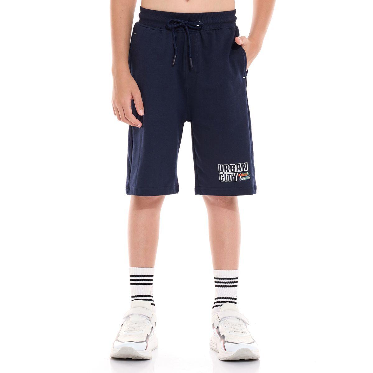 مجموعة من شورت مع تيشيرت بطبعة جرافيك فيكتور آند جين × ستايلي-boys-clothing-setsandcoords-image-4