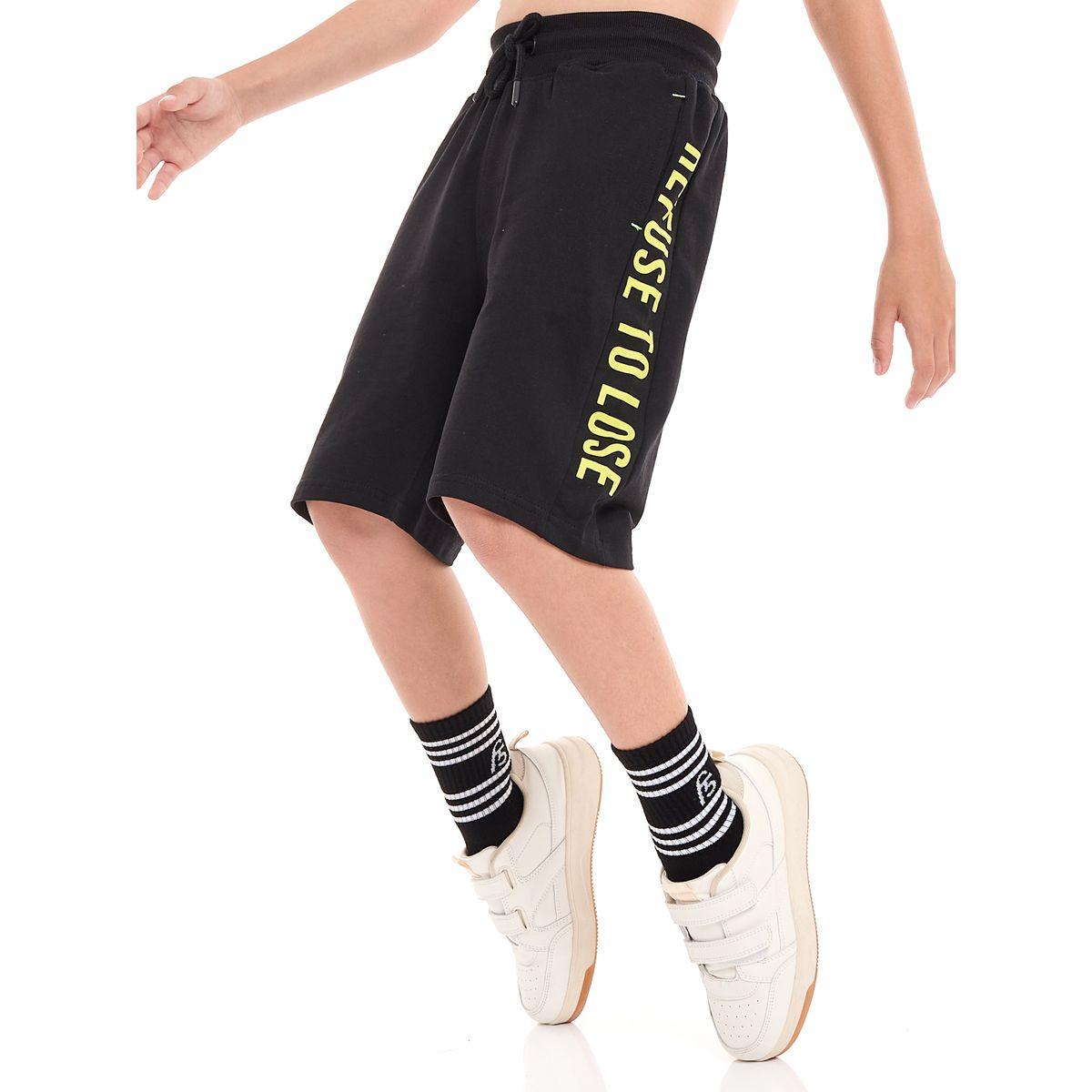 مجموعة من شورت مع تيشيرت بطبعة جرافيك فيكتور آند جين × ستايلي-boys-clothing-setsandcoords-image-4