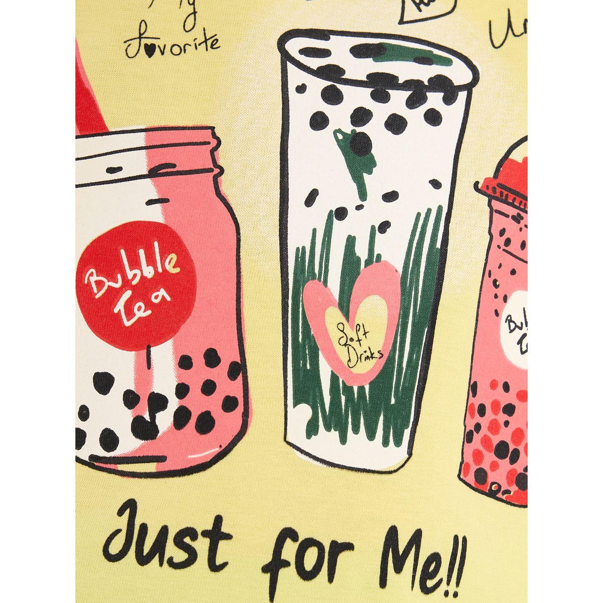 Victor and Jane X Styli  Bubble Tea Graphic Print T-Shirt-girls-clothing-tshirts-image-6
