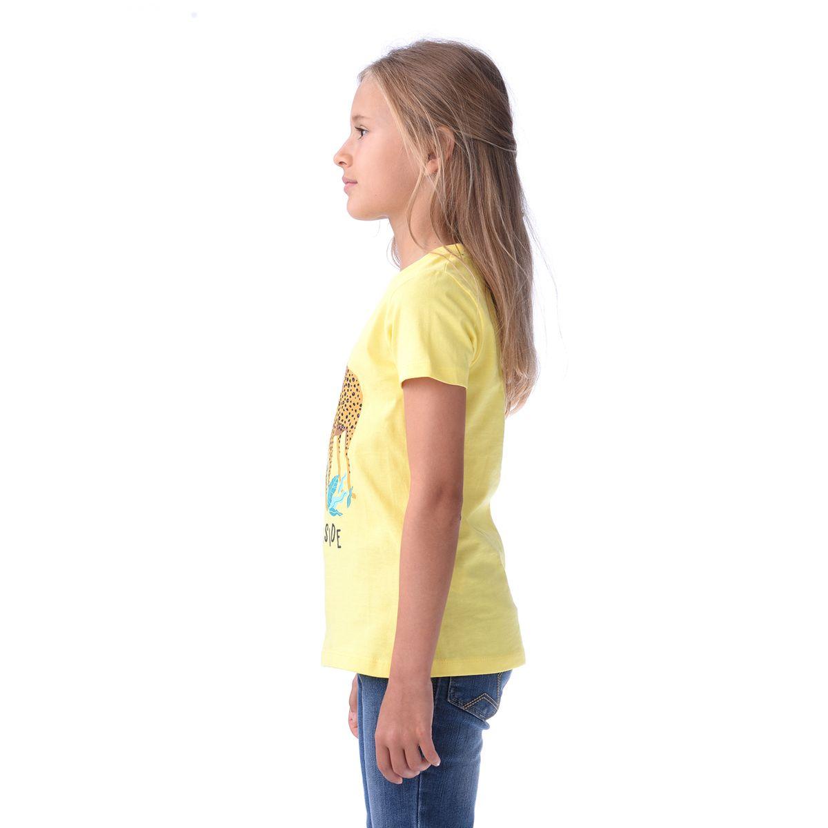 تيشيرت مطبع بطبعة حيوان فيكتور آند جين × ستايلي-girls-clothing-tshirts-image-3