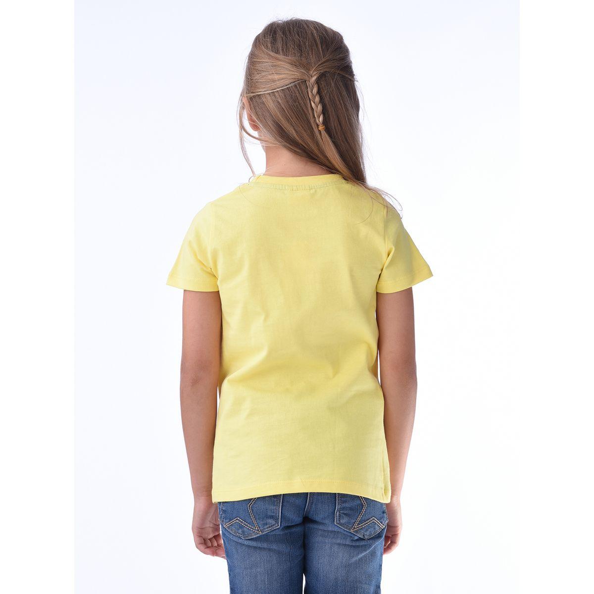 تيشيرت مطبع بطبعة حيوان فيكتور آند جين × ستايلي-girls-clothing-tshirts-image-6