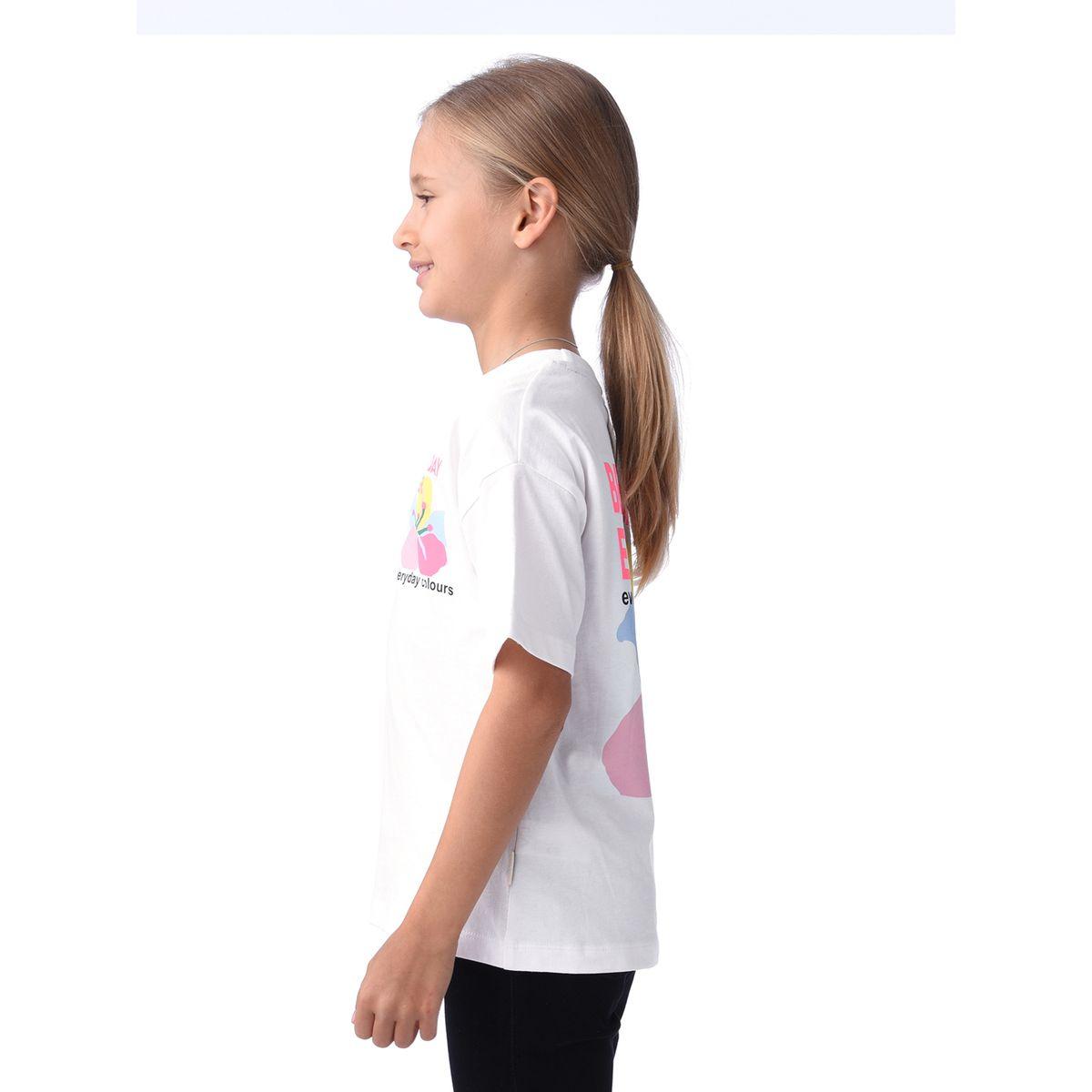 Victor and Jane X Styli  Best Day Ever Graphic Print T-Shirt-girls-clothing-tshirts-image-5