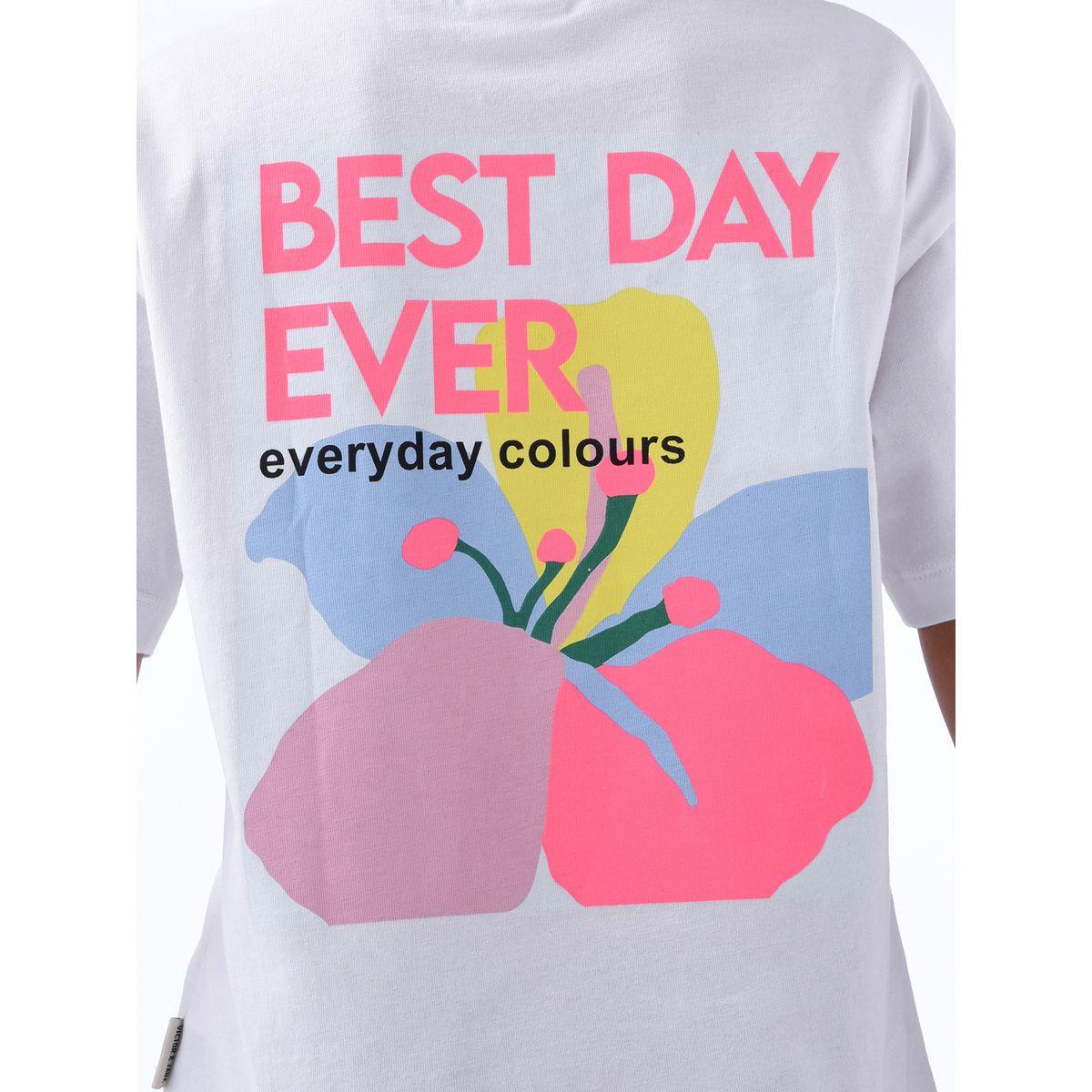 Victor and Jane X Styli  Best Day Ever Graphic Print T-Shirt-girls-clothing-tshirts-image-6