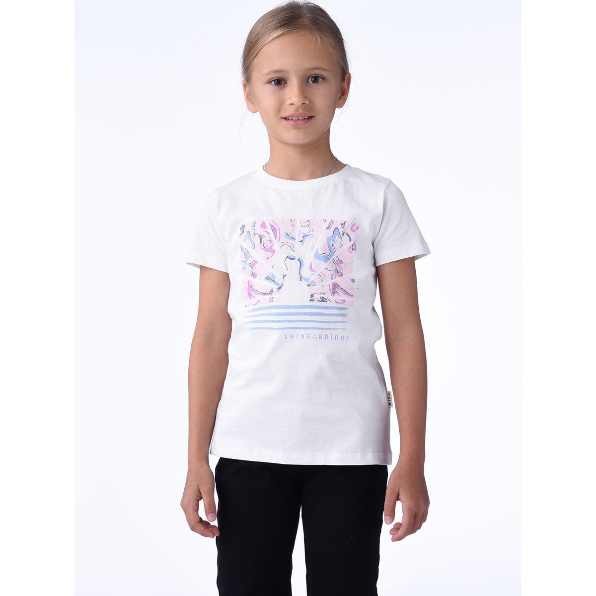 تيشيرت بطبعة جرافيك مع ياقة دائرية فيكتور آند جين × ستايلي-girls-clothing-tshirts-image-6
