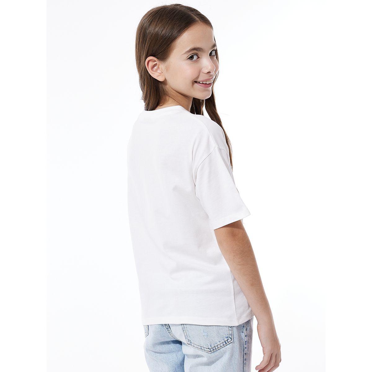 Victor and Jane X Styli  Foil Print Dropped Shoulder T-Shirt-girls-clothing-tshirts-image-3