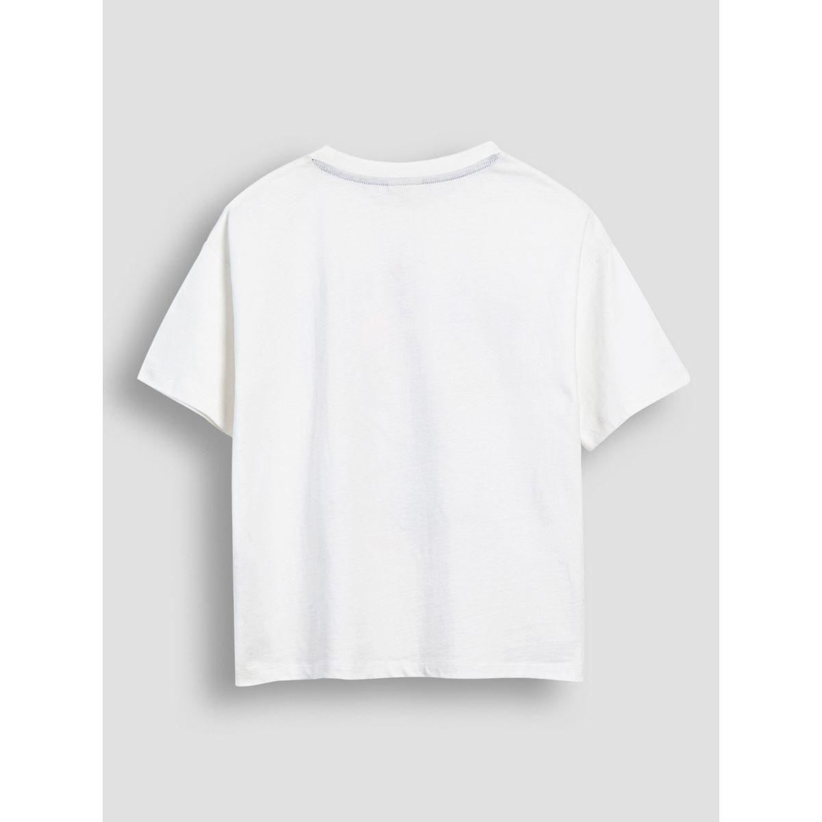تيشيرت مطبع بطبعة جرافيك فيكتور آند جين × ستايلي-girls-clothing-tshirts-image-2