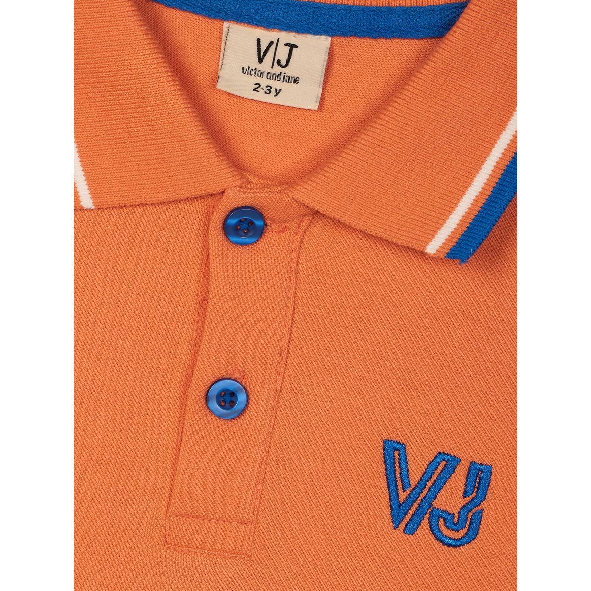Victor and Jane X Styli  Embroidered Logo Detail Polo T-Shirt-boys-clothing-tshirtsandpolos-image-4