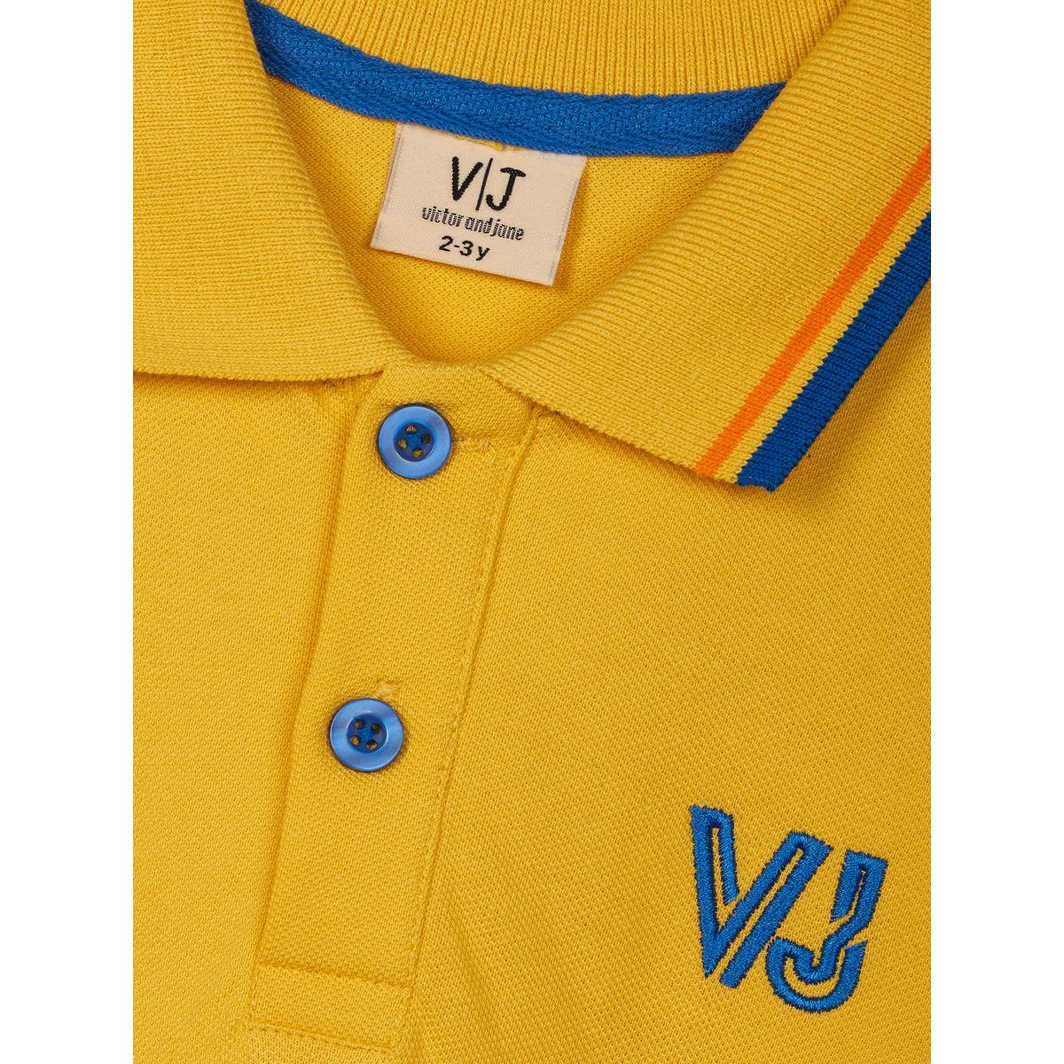 Victor and Jane X Styli  Embroidered Logo Detail Polo T-Shirt-boys-clothing-tshirtsandpolos-image-4