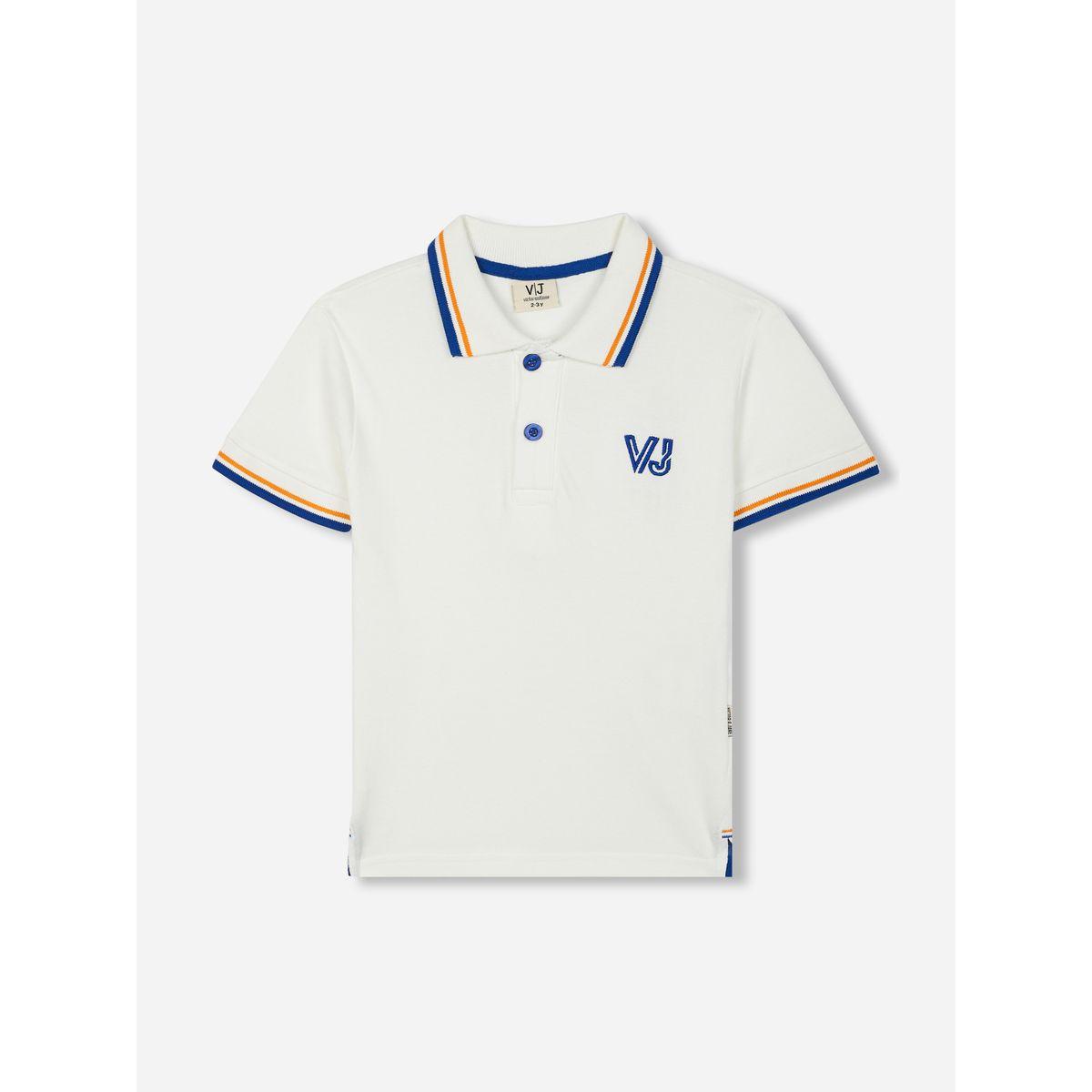 Victor and Jane X Styli  Embroidered Logo Detail Polo T-Shirt-boys-clothing-tshirtsandpolos-image-1