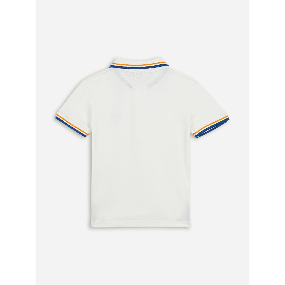 تيشيرت بياقة بولو مُطرّز بشعار الماركة فيكتور آند جين × ستايلي-boys-clothing-tshirtsandpolos-image-2