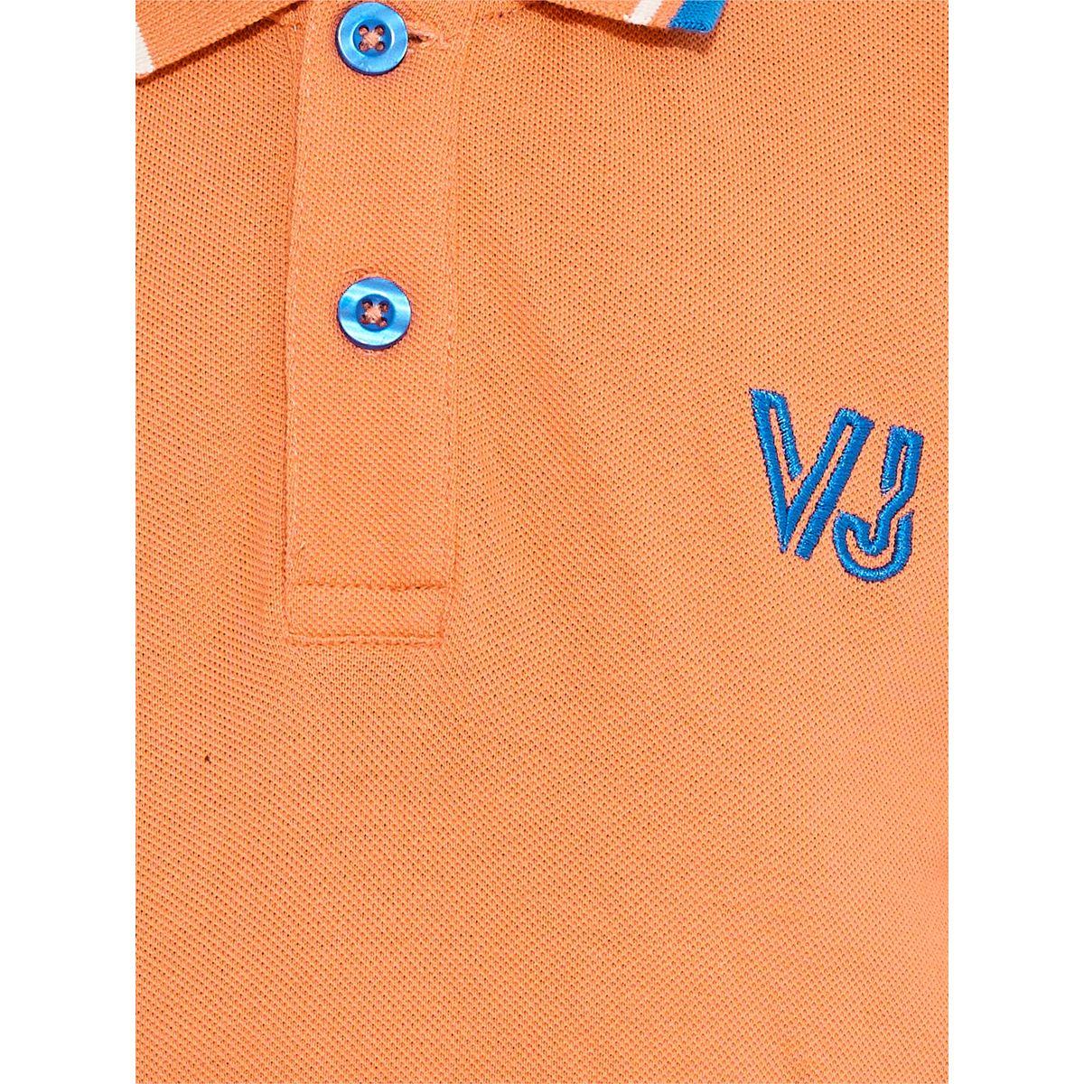 تيشيرت بياقة بولو مُطرّز بشعار الماركة فيكتور آند جين × ستايلي-boys-clothing-tshirtsandpolos-image-5