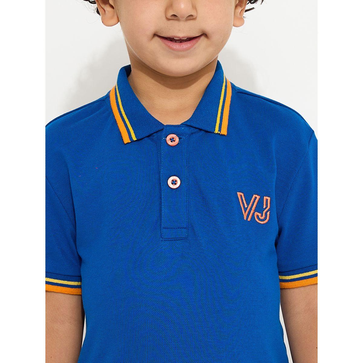 Victor and Jane X Styli  Embroidered Logo Detail Polo T-Shirt-boys-clothing-tshirtsandpolos-image-3