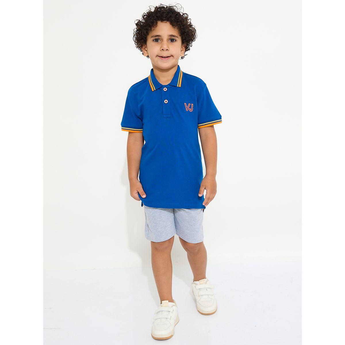 Victor and Jane X Styli  Embroidered Logo Detail Polo T-Shirt-boys-clothing-tshirtsandpolos-image-4