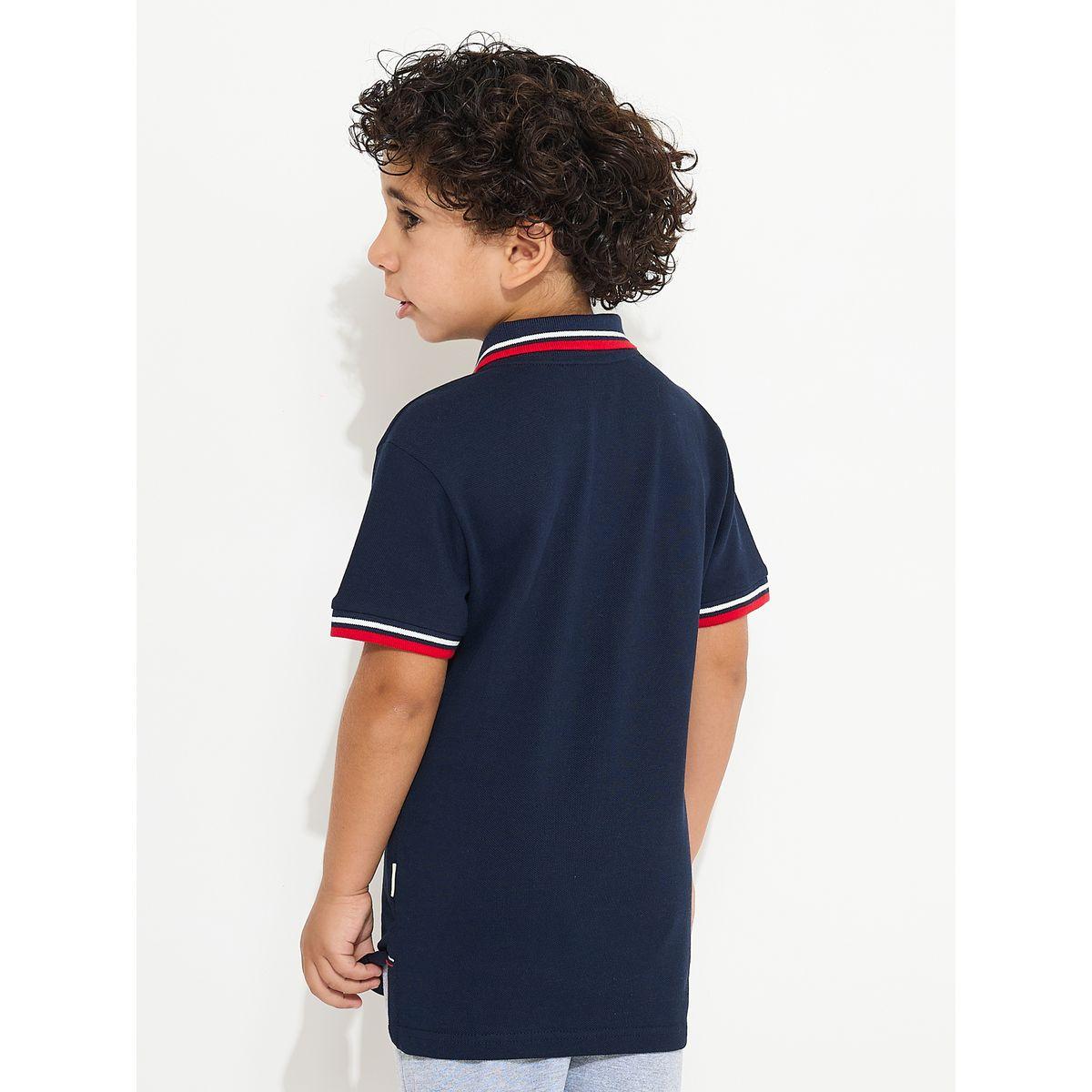 Victor and Jane X Styli  Embroidered Logo Detail Polo T-Shirt-boys-clothing-tshirtsandpolos-image-2