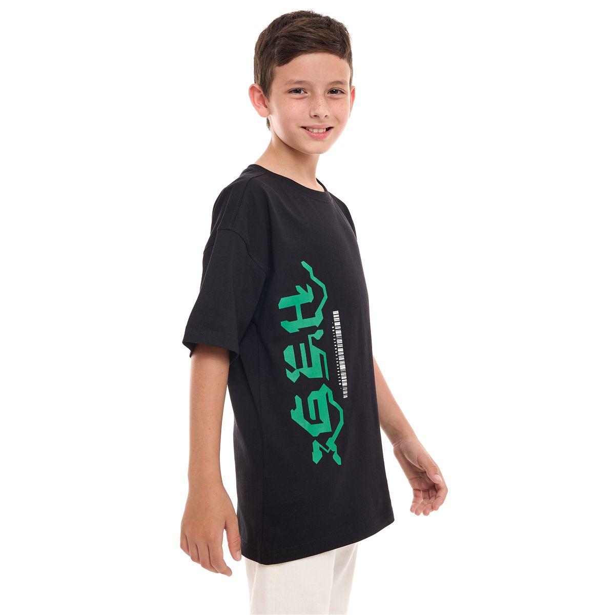 Victor and Jane X Styli  Round Neck Graphic Print Oversized T-Shirt-boys-clothing-tshirtsandpolos-image-2