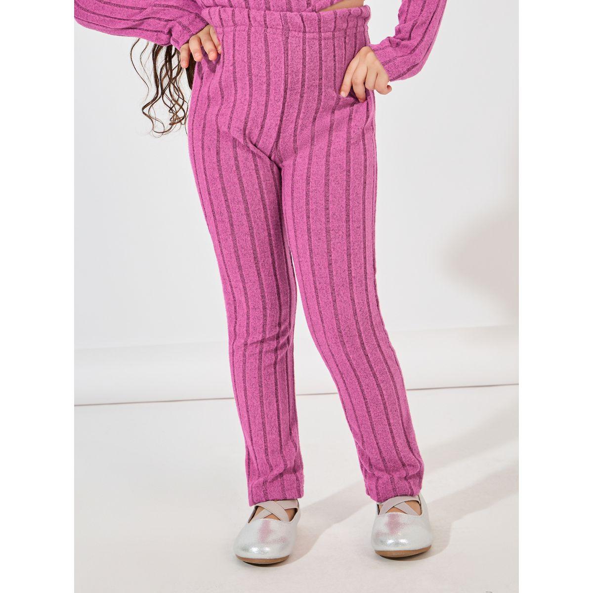 مجموعة من ليقنز مع بلوزة محبوكة بحافة كشكش-girls-clothing-setsandcoords-image-5