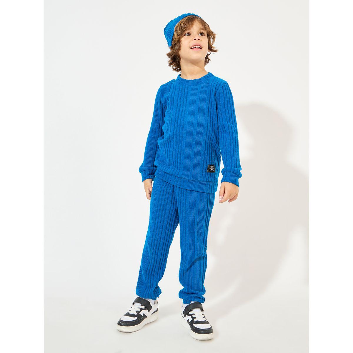 مجموعة من 3 - جوغر وسويت شيرت مع كاب-boys-clothing-setsandcoords-image-2