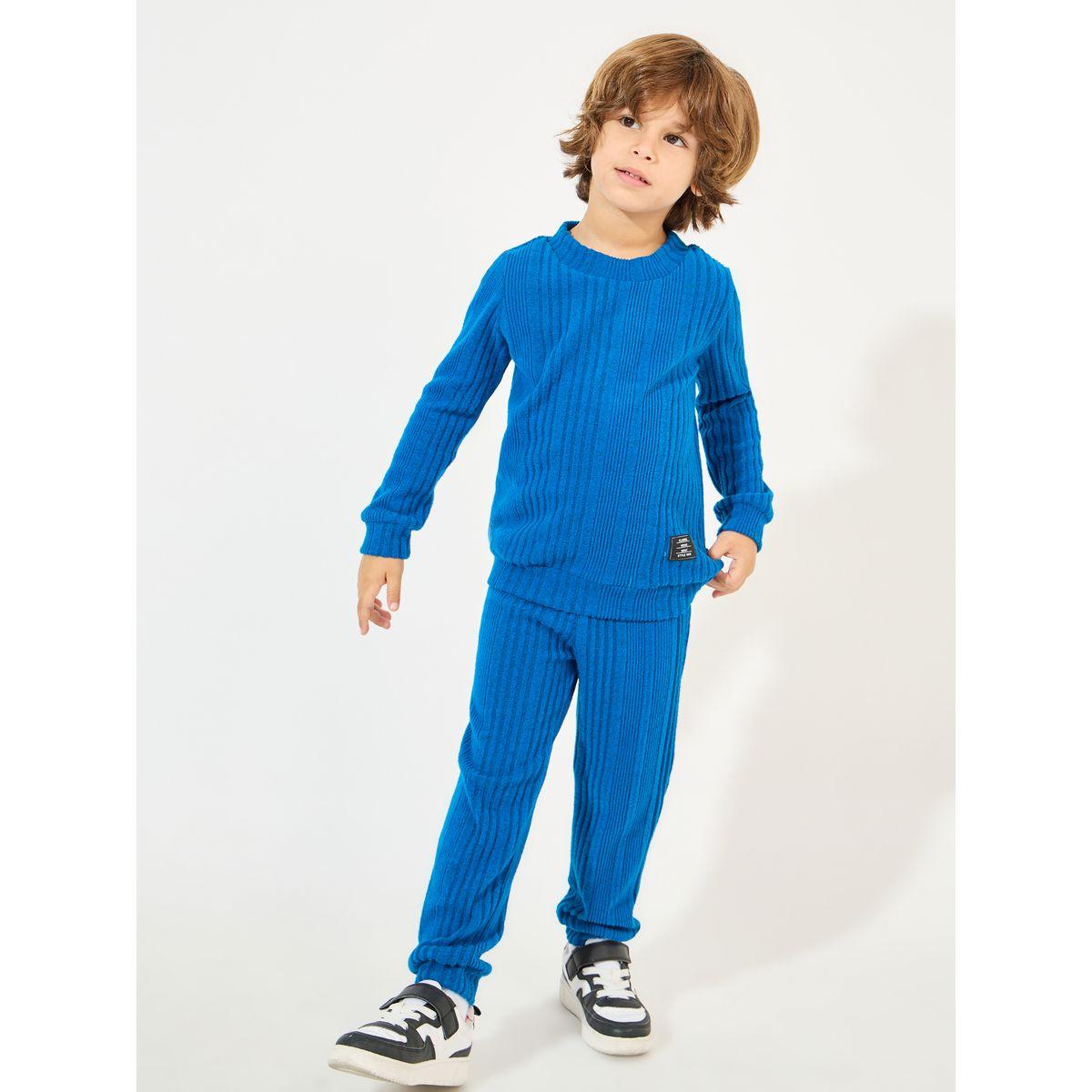 مجموعة من 3 - جوغر وسويت شيرت مع كاب-boys-clothing-setsandcoords-image-3