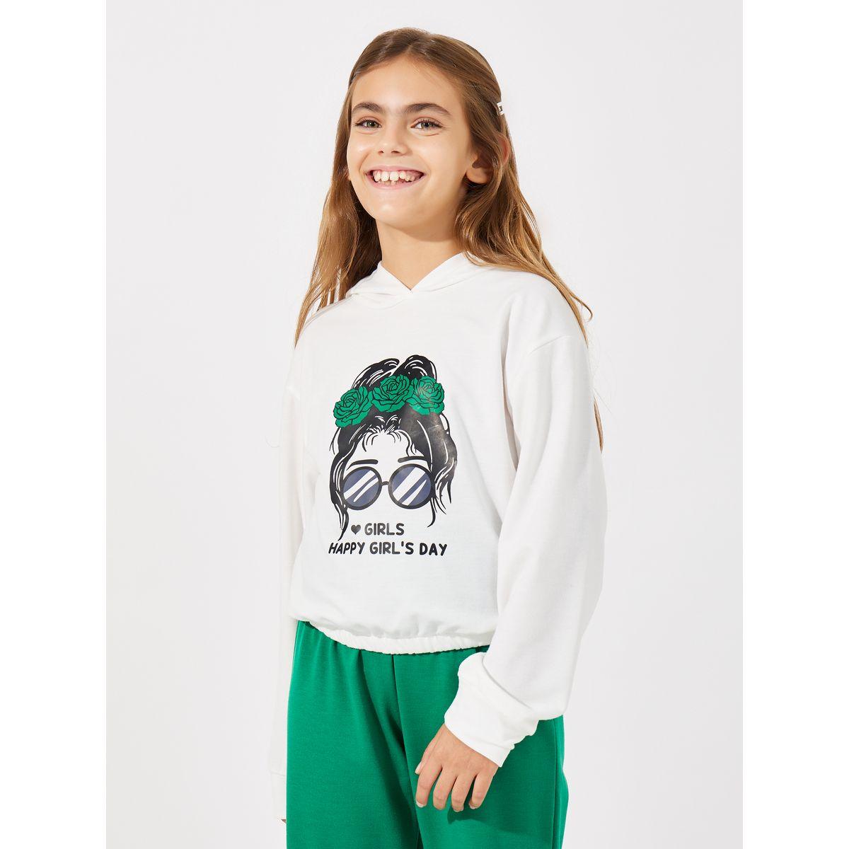مجموعة من بنطال واسع مع هودي بطبعة جرافيك-girls-clothing-setsandcoords-image-3