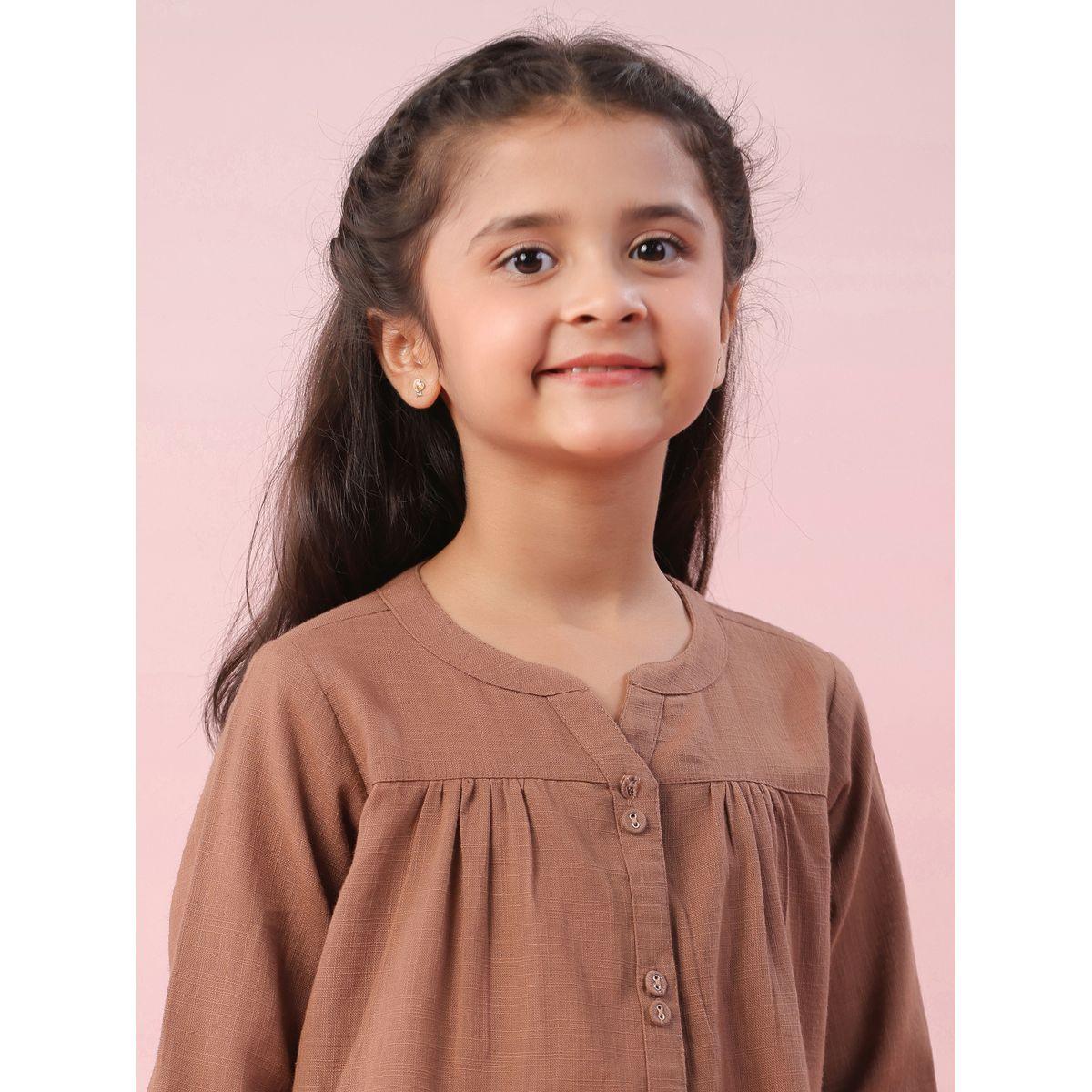 مجموعة من بنطال بيجاما مع بلوزة مزينة بشكل قلب سانسكريتي هومز × ستايلي-girls-clothing-nightwear-image-6